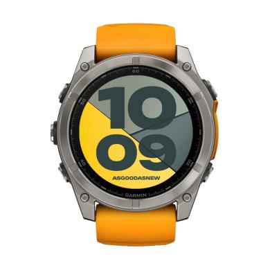 Garmin Fenix 8 AMOLED Sapphire 51mm grafite/titanio (010-02905-11) - Ricondizionato - Come nuovo - Grade A+