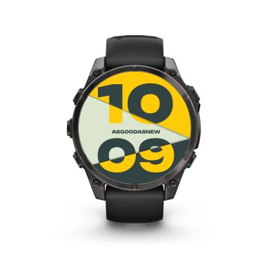 Garmin Fenix 8 AMOLED Sapphire 51mm nero/grigio carbone DLC (010-02905-21) - Ricondizionato - ottimo - Grade A