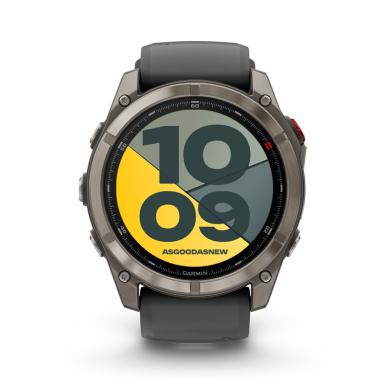 Garmin Fenix 8 Pro AMOLED Sapphire 47mm grafite/nero Titanio (010-03198-11) - Ricondizionato - ottimo - Grade A