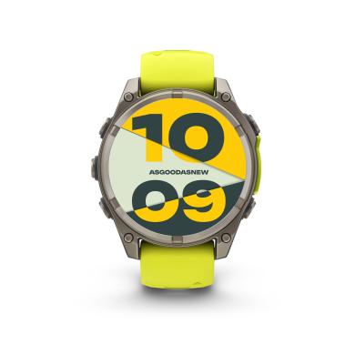 Garmin Fenix 8 Solar Sapphire 47mm grafite/titanio titan (010-02906-21) - Ricondizionato - ottimo - Grade A