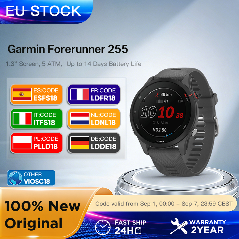 Garmin Forerunner 255 Smartwatch Sportivo Versione GPS
