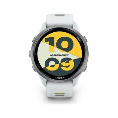 Garmin Forerunner 970 47mm whitestone/titanio (010-02969-11) - Ricondizionato - Come nuovo - Grade A+