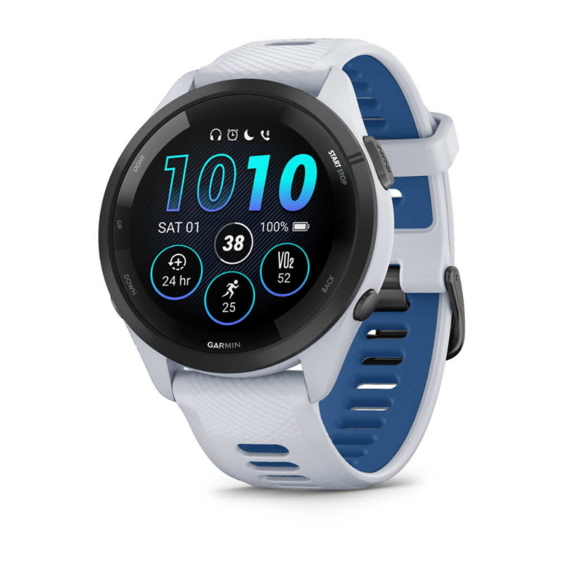 Garmin - Smart Watch Forerunner 265, Whitestone-bianco /blu