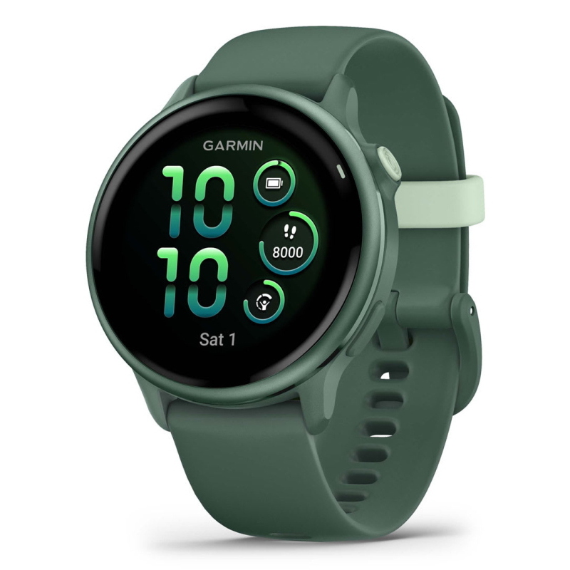 Garmin vivoactive® 6 jaspisgrün/jaspisgrün metallic aluminium