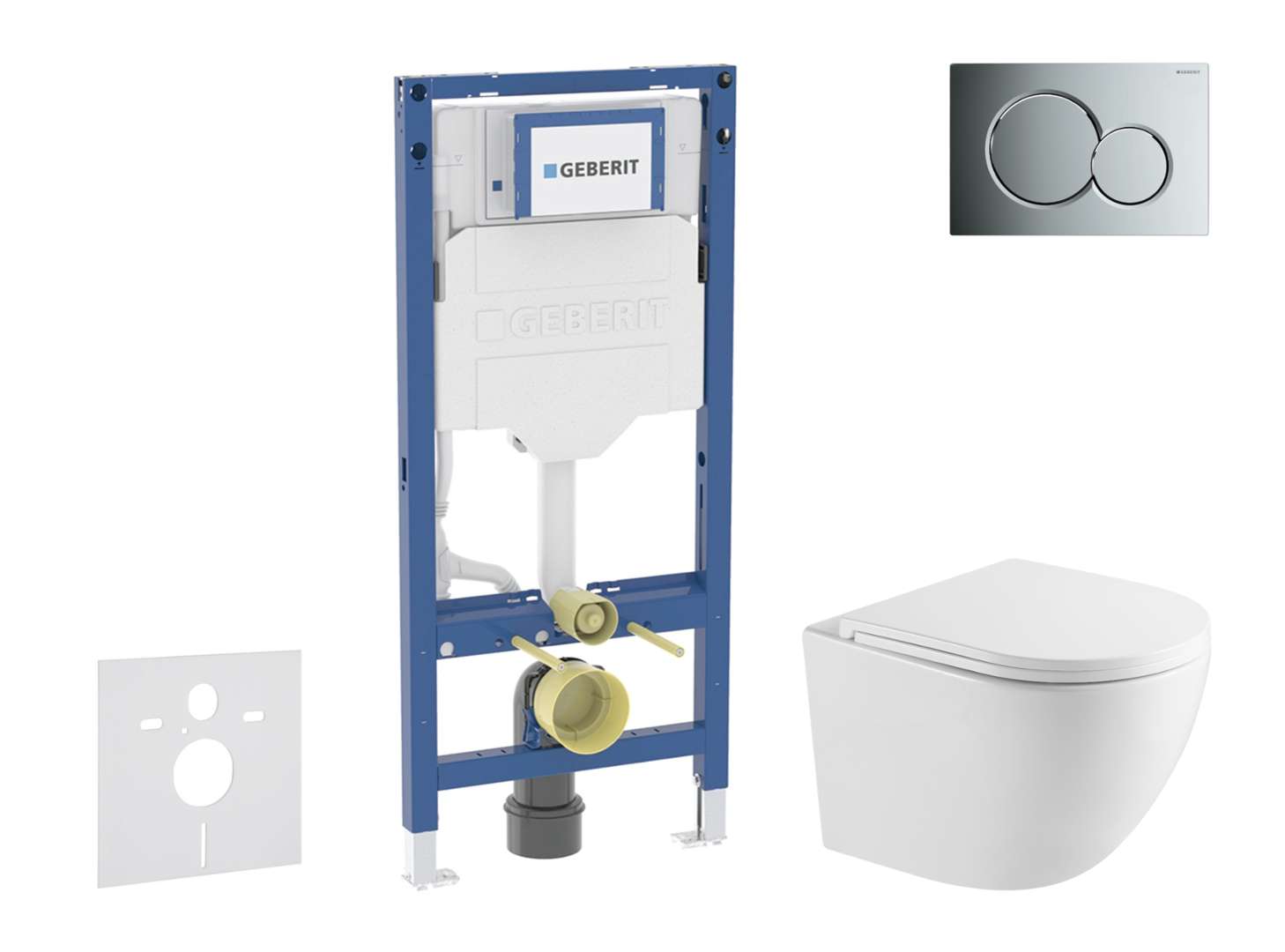 Geberit Duofix - Set Con Modulo Di Installazione, Vaso Wc Oudee E Copriwater Softclose, Placca Di Comando Sigma01, Cromo Lucido Sani11ca1158 Geberit Duofix - Set Con Modulo Di Installazione, Vaso Wc Oudee E Copriwater Softclose, Placca Di Comando Sigma01, Cromo Lucido Sani11ca1158