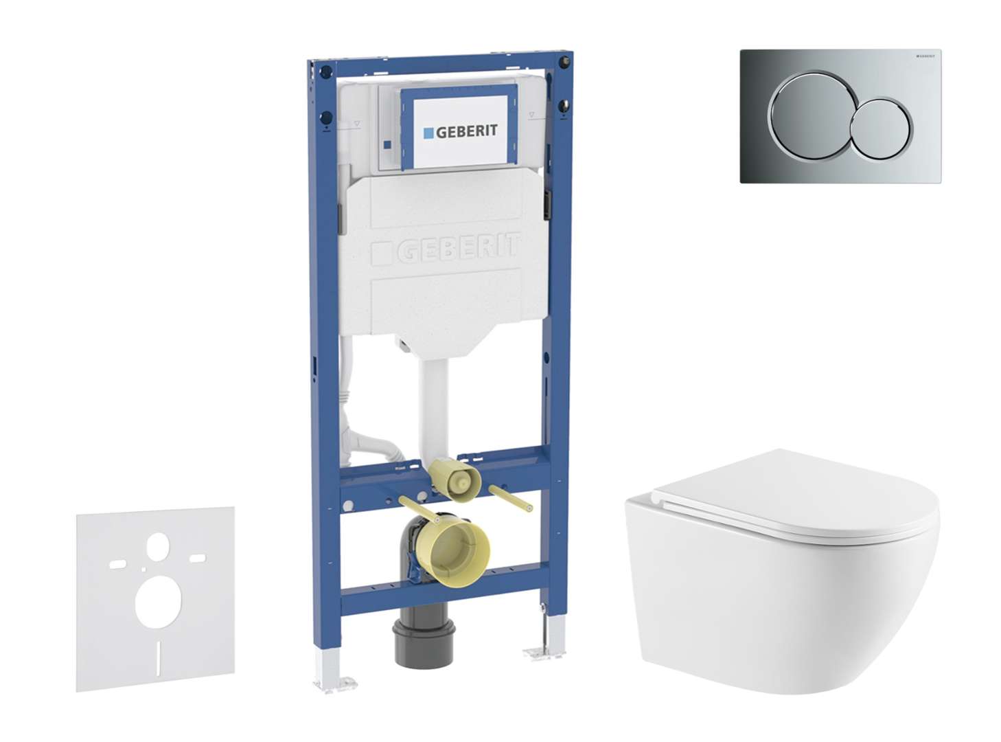 Geberit Duofix - Set Con Modulo Di Installazione, Vaso Wc Oudee E Copriwater Softclose, Placca Di Comando Sigma01, Cromo Lucido Sani11ca1164 Geberit Duofix - Set Con Modulo Di Installazione, Vaso Wc Oudee E Copriwater Softclose, Placca Di Comando Sigma01, Cromo Lucido Sani11ca1164