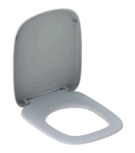 Geberit FANTASIA sedile WC a chiusura ammortizzata, colore bianco finitura lucido