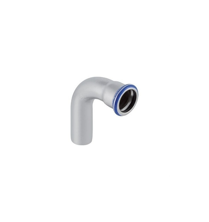 Geberit Mapress Acciaio Inossidabile Curva Con Estremità A Innesto, Dn 15, Dø 18 Mm, 30303 Geberit Mapress Acciaio Inossidabile Curva Con Estremità A Innesto, Dn 15, Dø 18 Mm, 30303
