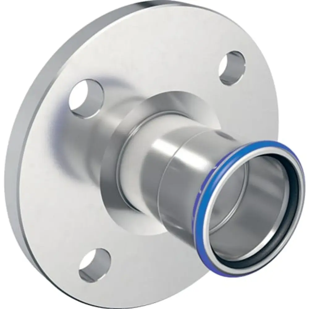 Geberit Mapress Acciaio Inossidabile Flangia Pn 10/16, Con Manicotto A Pressare, Dn 32, 33736