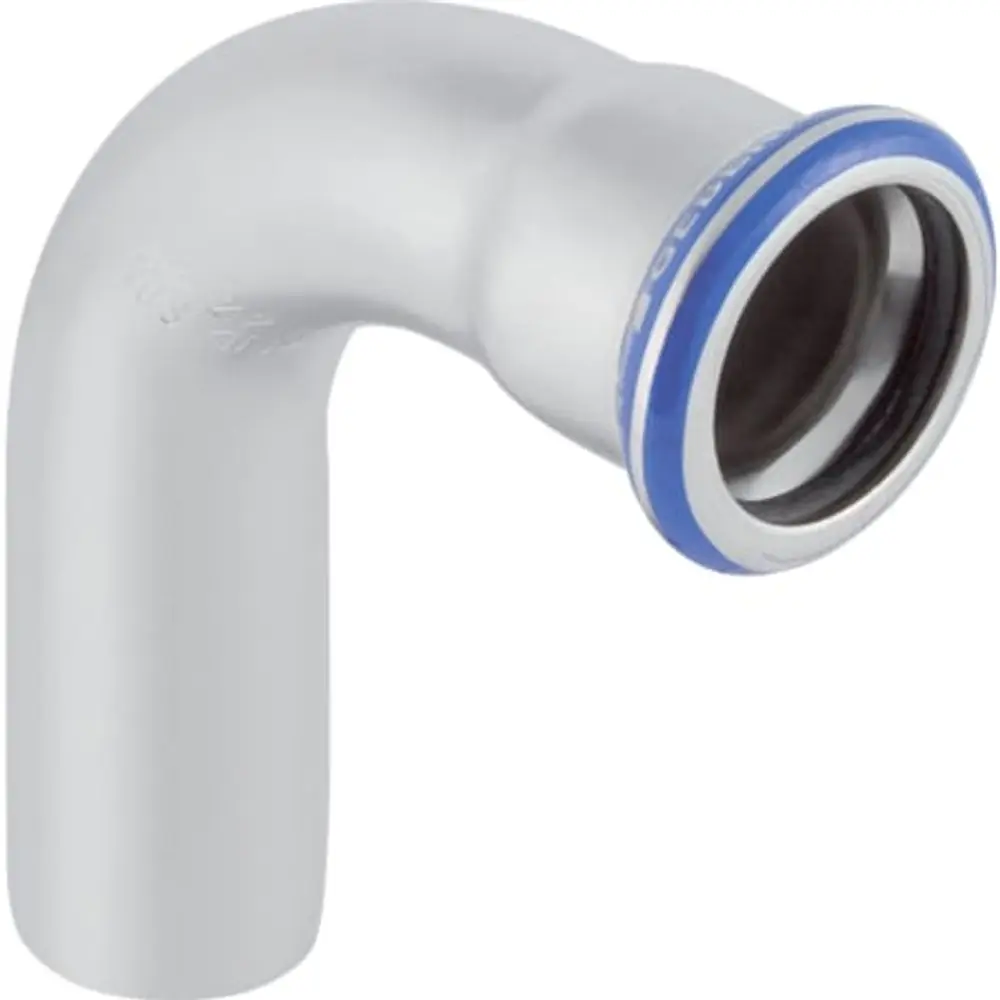 Geberit Mapress Acciaio Inox Curva Con Estremità A Innesto (privo Di Labs), Dn 25, 80305 Geberit Mapress Acciaio Inox Curva Con Estremità A Innesto (privo Di Labs), Dn 25, 80305