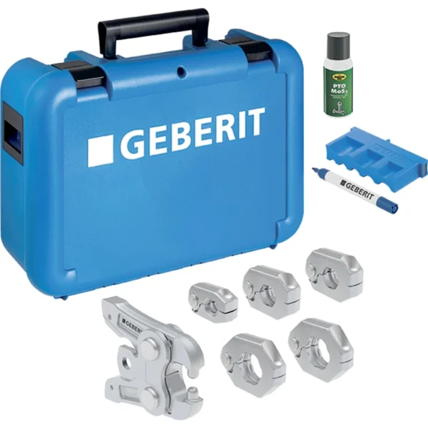 Geberit Mapress Collari A Pressare Orientabili [2], In Valigetta: D=15/18/22/28/35mm, 691197001