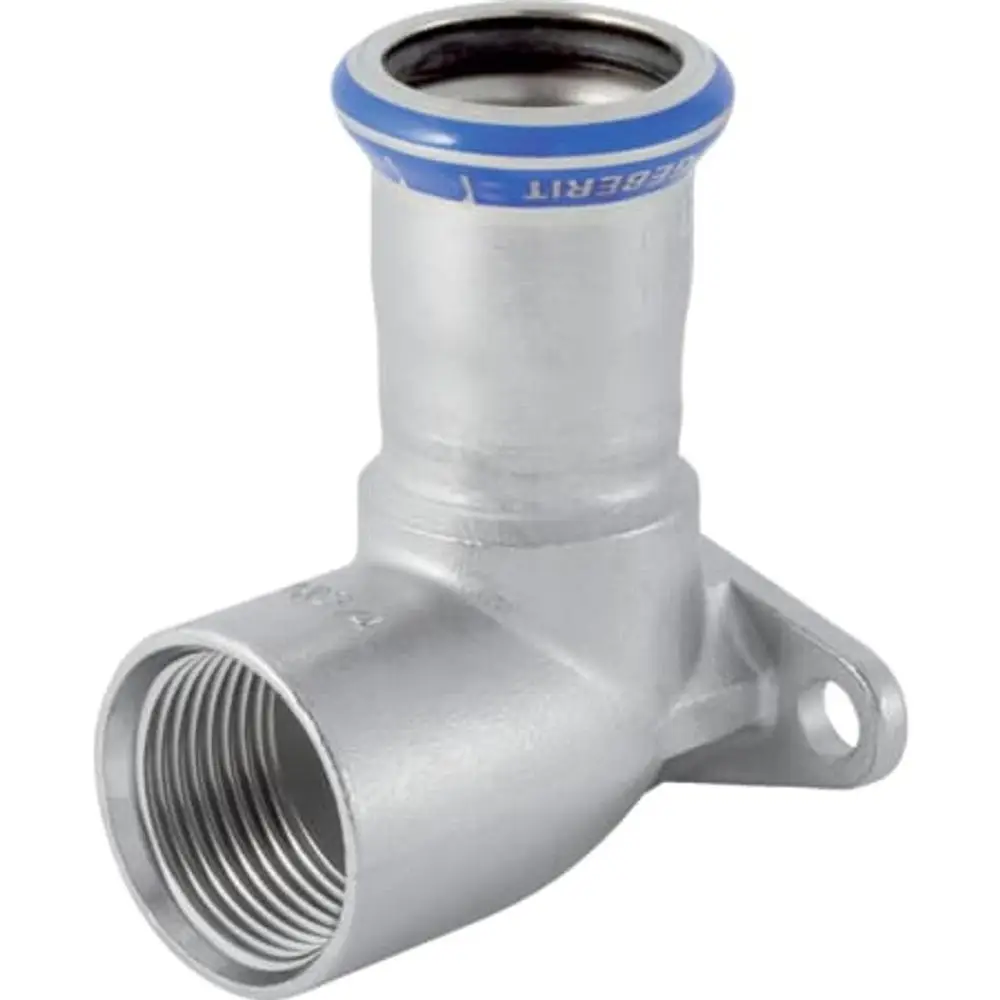 Geberit Mapress Raccordo A Squadra 90°, Dn 10 / 15, Dø 12 Mm, 33013