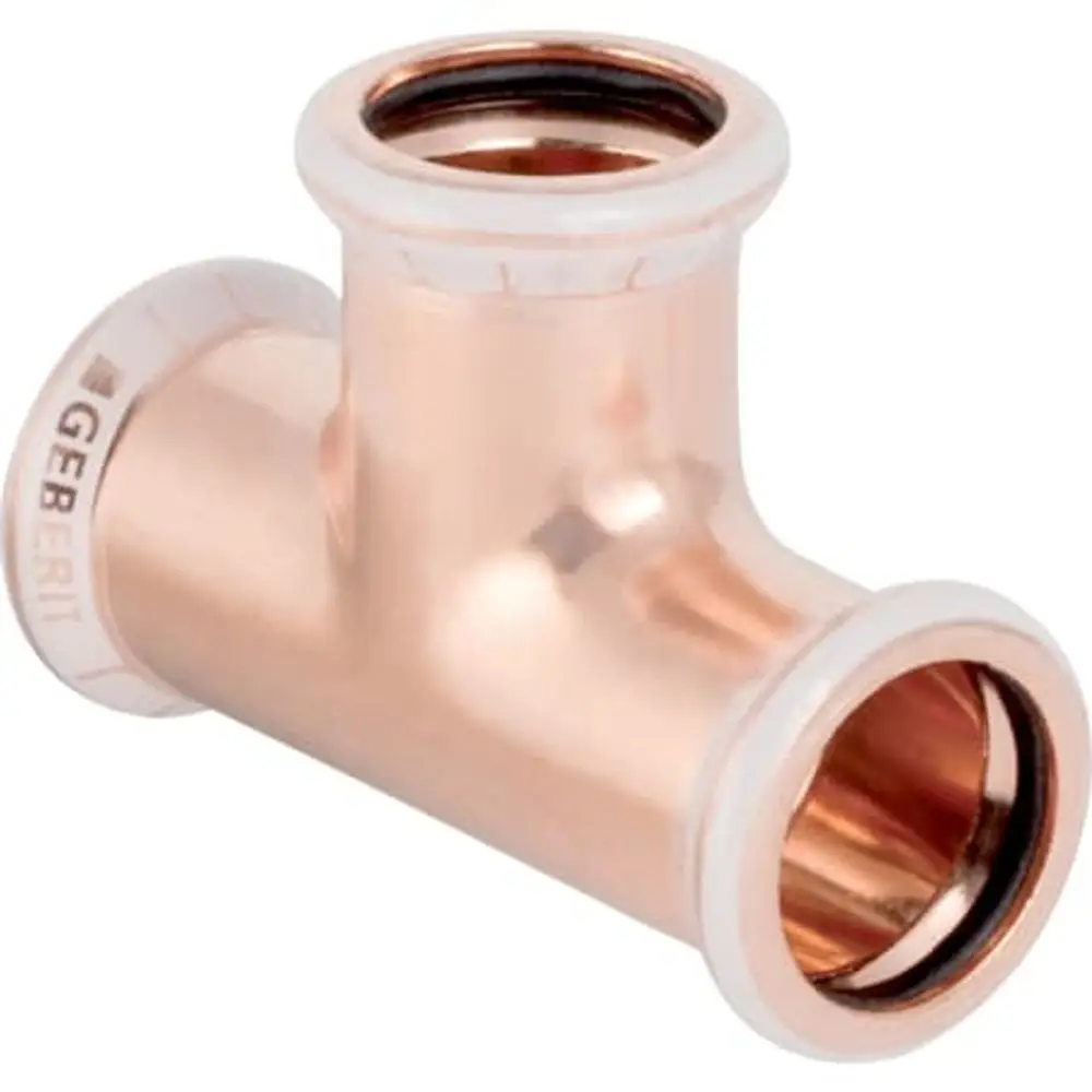 Geberit Mapress Rame Raccordo A T Uguale, Dn 80, 61012 Geberit Mapress Rame Raccordo A T Uguale, Dn 80, 61012