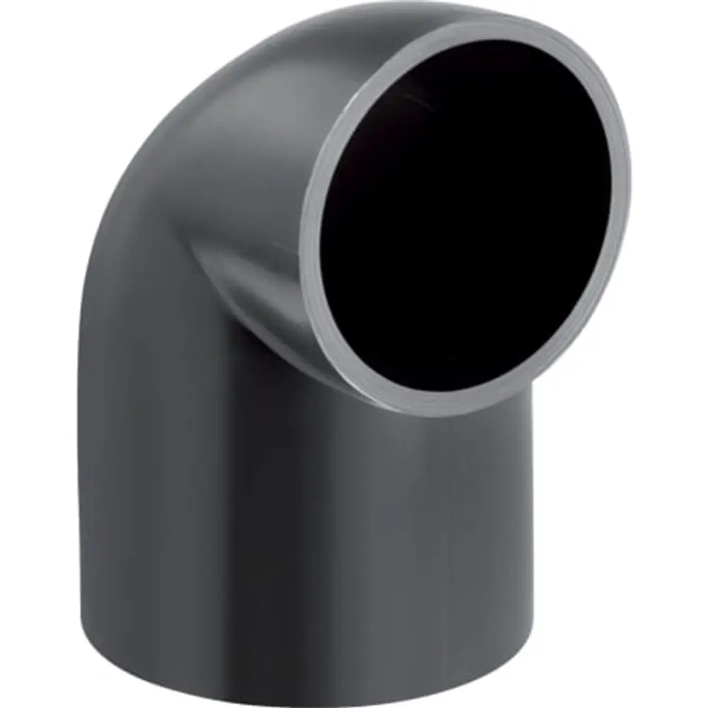 Geberit Pe Curva 90° Ridotta, Con Gambo Lungo E Raggio Piccolo, 363.062.16.1