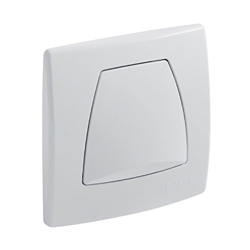 Geberit Placca Di Comando Twinline Per Comando Orinatoio Con Scarico Pneumatico: Bianco Alpino, 240562111 Geberit Placca Di Comando Twinline Per Comando Orinatoio Con Scarico Pneumatico: Bianco Alpino, 240562111