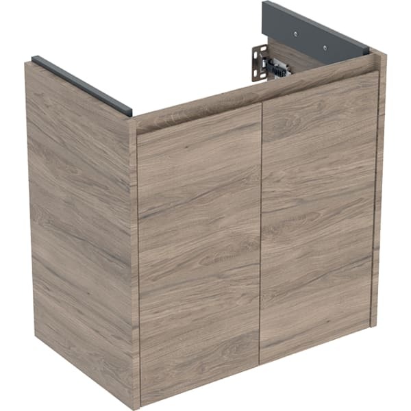Geberit Renova Compact Meuble Sous Lavabo, Avec Deux Portes,