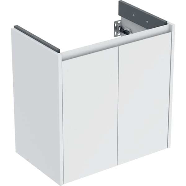 Geberit Renova Compact Meuble Sous Lavabo, Avec Deux Portes,