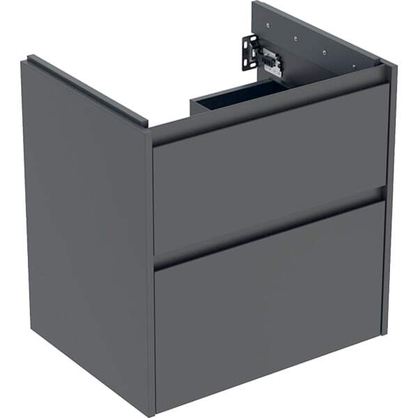 Geberit Renova Plan Armoire Sous Lavabo, Avec Deux Tiroirs,