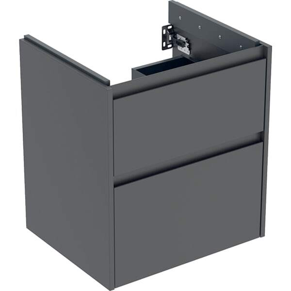 Geberit Renova Plan Armoire Sous Lavabo, Avec Deux Tiroirs,