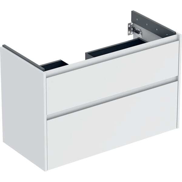 Geberit Renova Plan Armoire Sous Lavabo, Avec Deux Tiroirs, Geberit Renova Plan Armoire Sous Lavabo, Avec Deux Tiroirs,