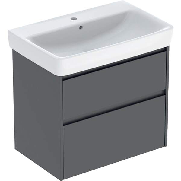 Geberit Renova Plan Ensemble Lavabo Avec Meuble Sous Lavabo, 2