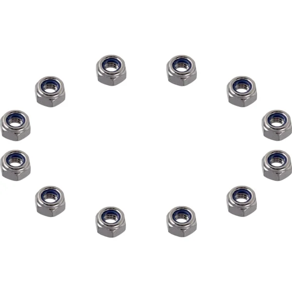 Geberit Set Dadi Di Sicurezza Per Geberit Pluvia Bocchettone Per Acque Piovane Per Manto Impermeabile Sintetico (12 Pz.), 242611001 Geberit Set Dadi Di Sicurezza Per Geberit Pluvia Bocchettone Per Acque Piovane Per Manto Impermeabile Sintetico (12 Pz.), 242611001