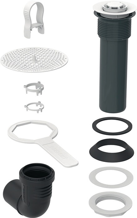 Geberit Set Piletta Di Scarico Per Orinatoi Con Risciacquo, 244968001 Geberit Set Piletta Di Scarico Per Orinatoi Con Risciacquo, 244968001