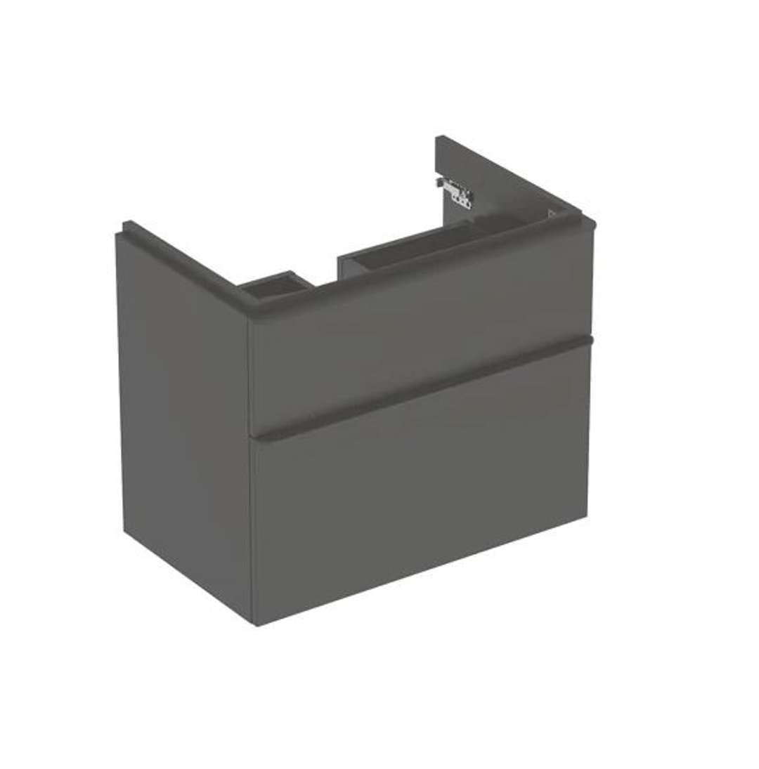 Geberit Smyle Square Armoire Sous Lavabo, 500353, 734x617x470mm,