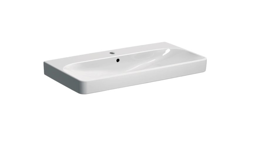 Geberit Smyle Square Lavabo Appoggio/sospeso 90x48 Bianco Codice Prod: 500.251.01.1 Geberit Smyle Square Lavabo Appoggio/sospeso 90x48 Bianco Codice Prod: 500.251.01.1