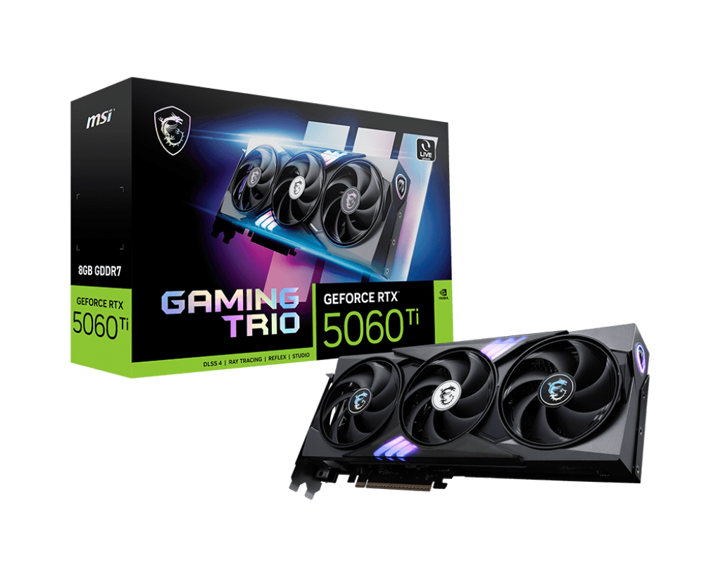 GeForce RTX 5060 Ti 8G GAMING TRIO
