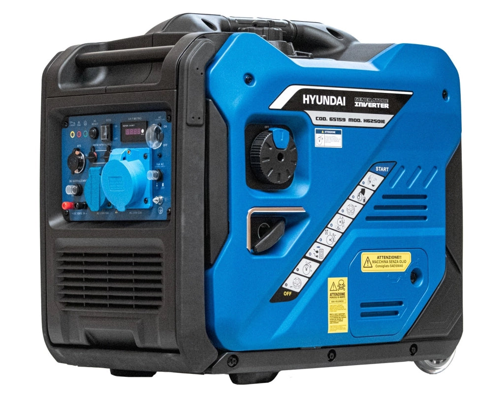 Generatore Inverter Silenziato Hyundai 65159 Portatile Silenziato
