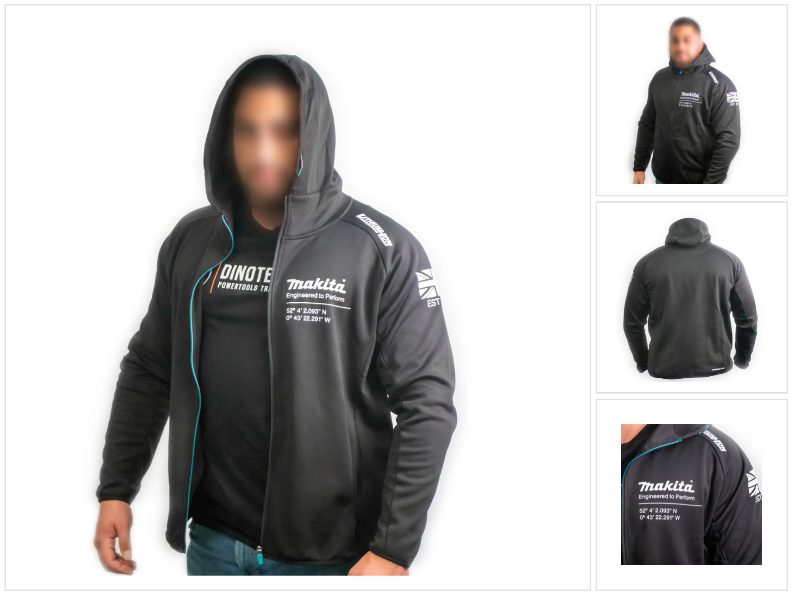 Giacca Con Cappuccio Xl In Poliestere Da Lavoro E Tempo Libero ( 98p1818-xl ) - Makita