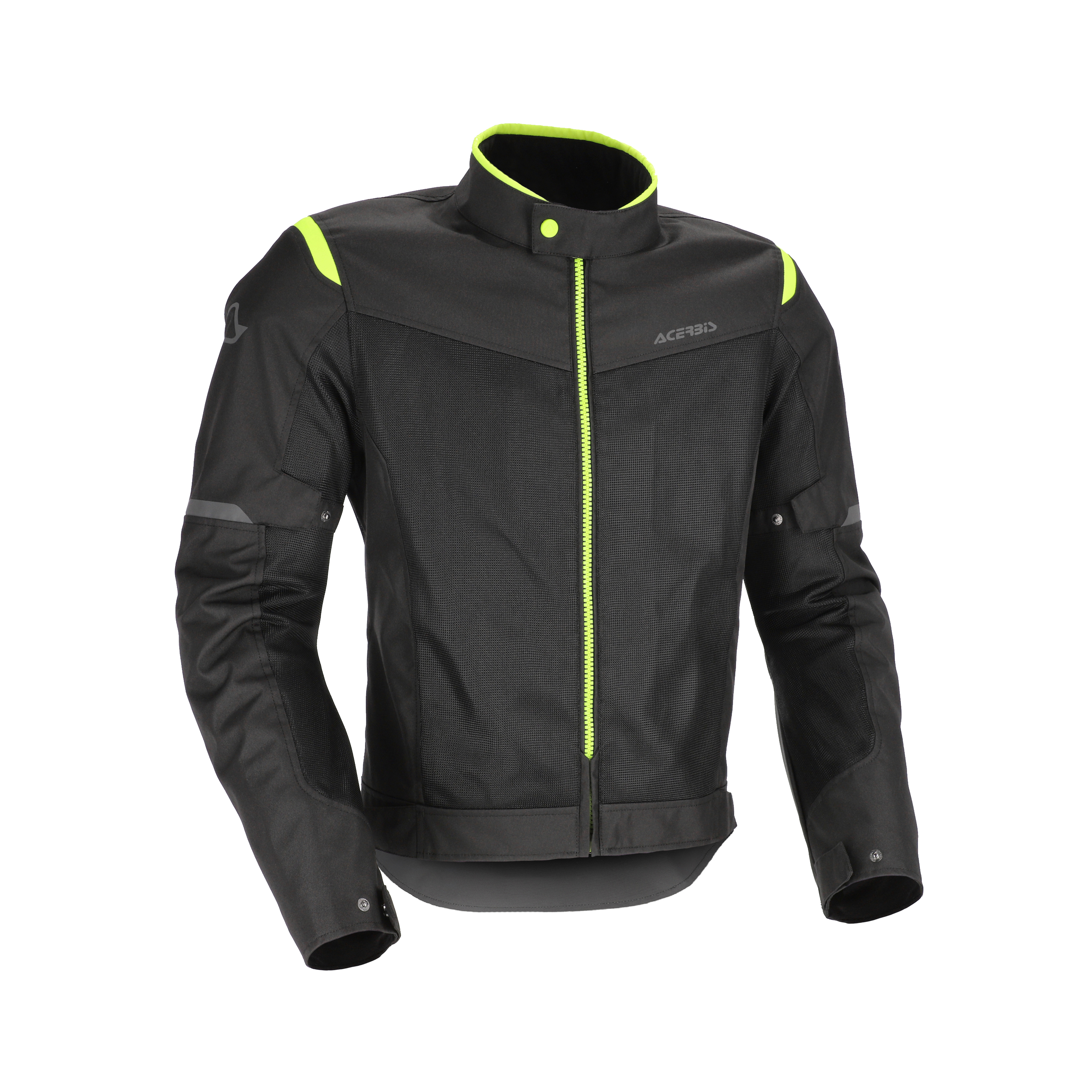 Giacca da moto Acerbis CE Ramsey Vented 2.0, giacca estiva omologata CE, ventilata, leggera e protetta per uso urbano, touring e su strada