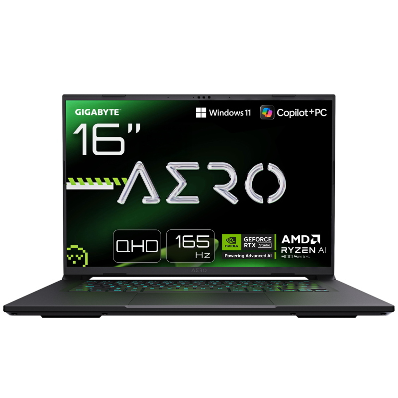 Gigabyte aero x16 2wha3dec65ap amd ryzen ai 9 hx 370 computer portatile 40,6 cm (16) wqxga 32 gb ddr5-sdr - tastiera qwertz Gigabyte aero x16 2wha3dec65ap amd ryzen ai 9 hx 370 computer portatile 40,6 cm (16) wqxga 32 gb ddr5-sdr - tastiera qwertz