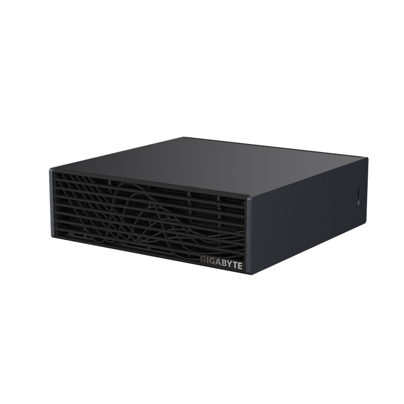 Gigabyte ai top atom gb10 128 gb lpddr5x-sdram 4 tb ssd nvidia dgx os mini pc nero
