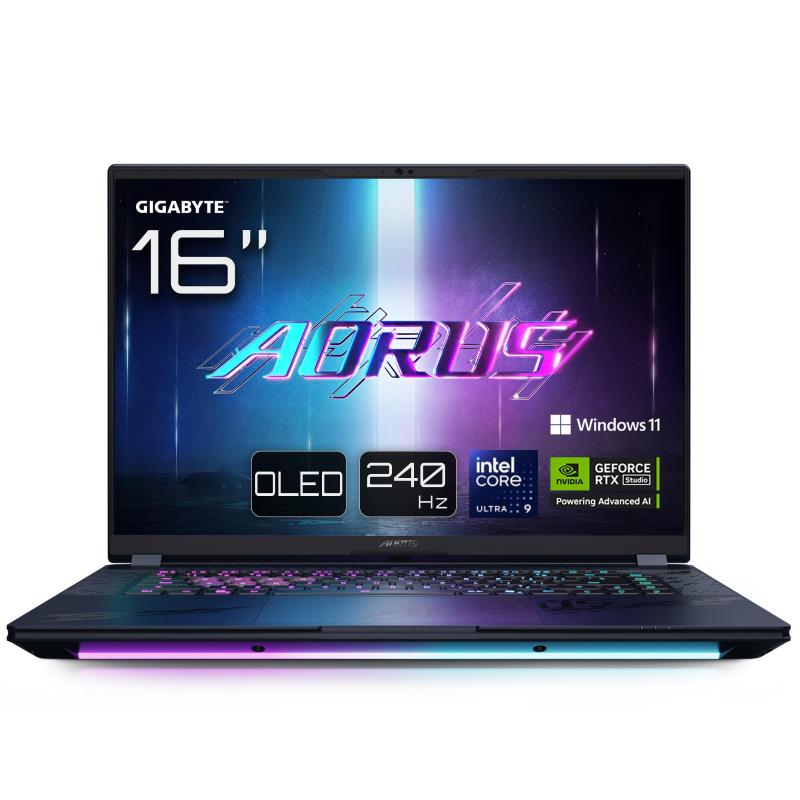 Gigabyte aorus master 16 bzhc6dee65sp laptop intel core ultra 9 275hx computer portatile 40,6 cm (16) wqx - tastiera qwertz