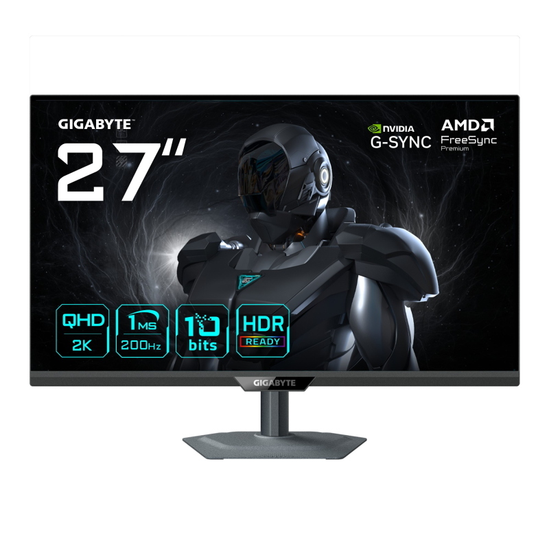 Gigabyte g27q2 monitor gaming 27 2k qhd - 2560 x 1440, 200hz, 1ms, 350 cd/m², compatibile g-sync, freesync premium, hdr10, Gigabyte g27q2 monitor gaming 27 2k qhd - 2560 x 1440, 200hz, 1ms, 350 cd/m², compatibile g-sync, freesync premium, hdr10,