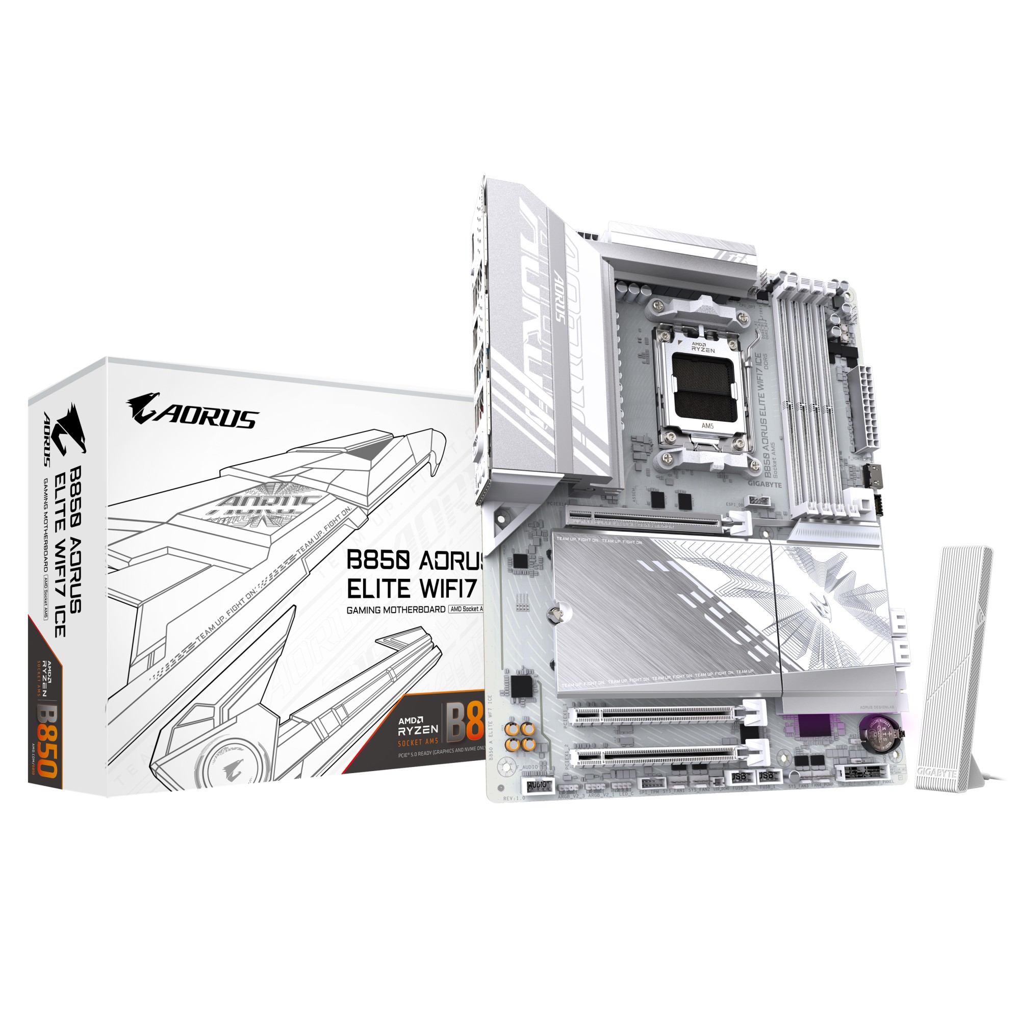 Gigabyte GA-B850 A ELITE WF7 ICE (AM5) (D) Gigabyte GA-B850 A ELITE WF7 ICE (AM5) (D)