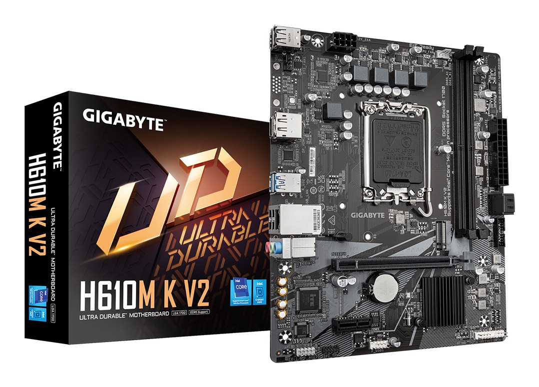 Gigabyte GA-H610M K V2 (1700) (D) Gigabyte GA-H610M K V2 (1700) (D)