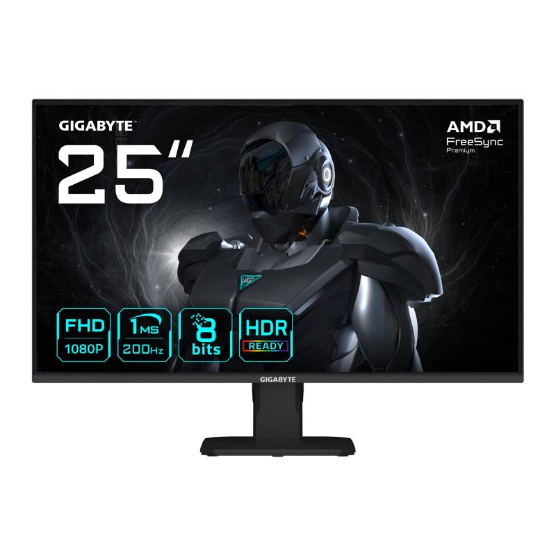 Gigabyte gs25f2 monitor 24.5 ss ips 200hz full hd 1ms multimediale 2*hdmi/displayport Gigabyte gs25f2 monitor 24.5 ss ips 200hz full hd 1ms multimediale 2*hdmi/displayport