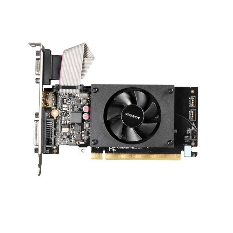 Gigabyte gv-n710d3-2gl scheda video nvidia geforce gt 710 2 gb gddr3