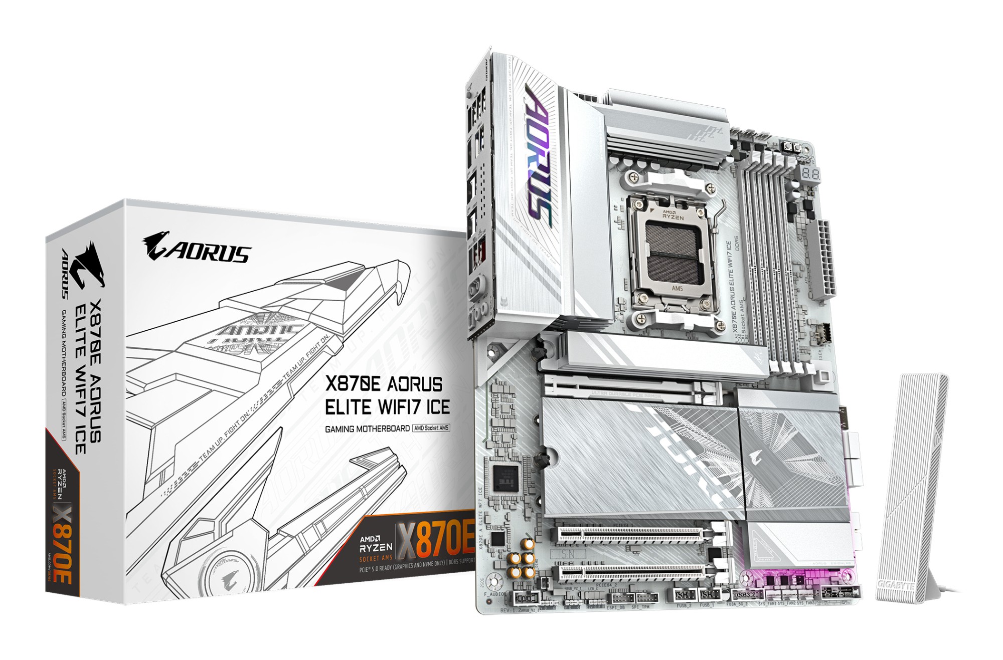 GIGABYTE X870E AORUS ELITE WIFI7 ICE Scheda madre