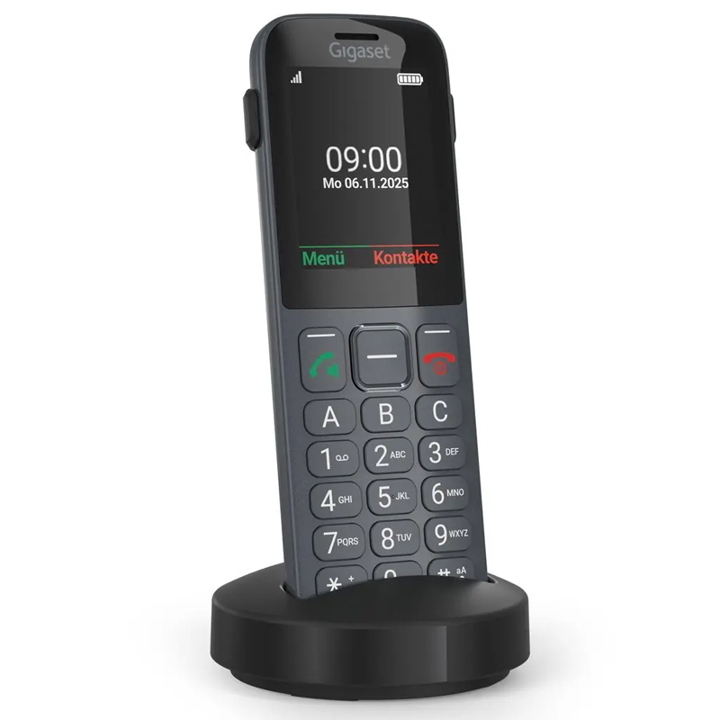 Gigaset - Cellulare Comfort 600 Sim-black