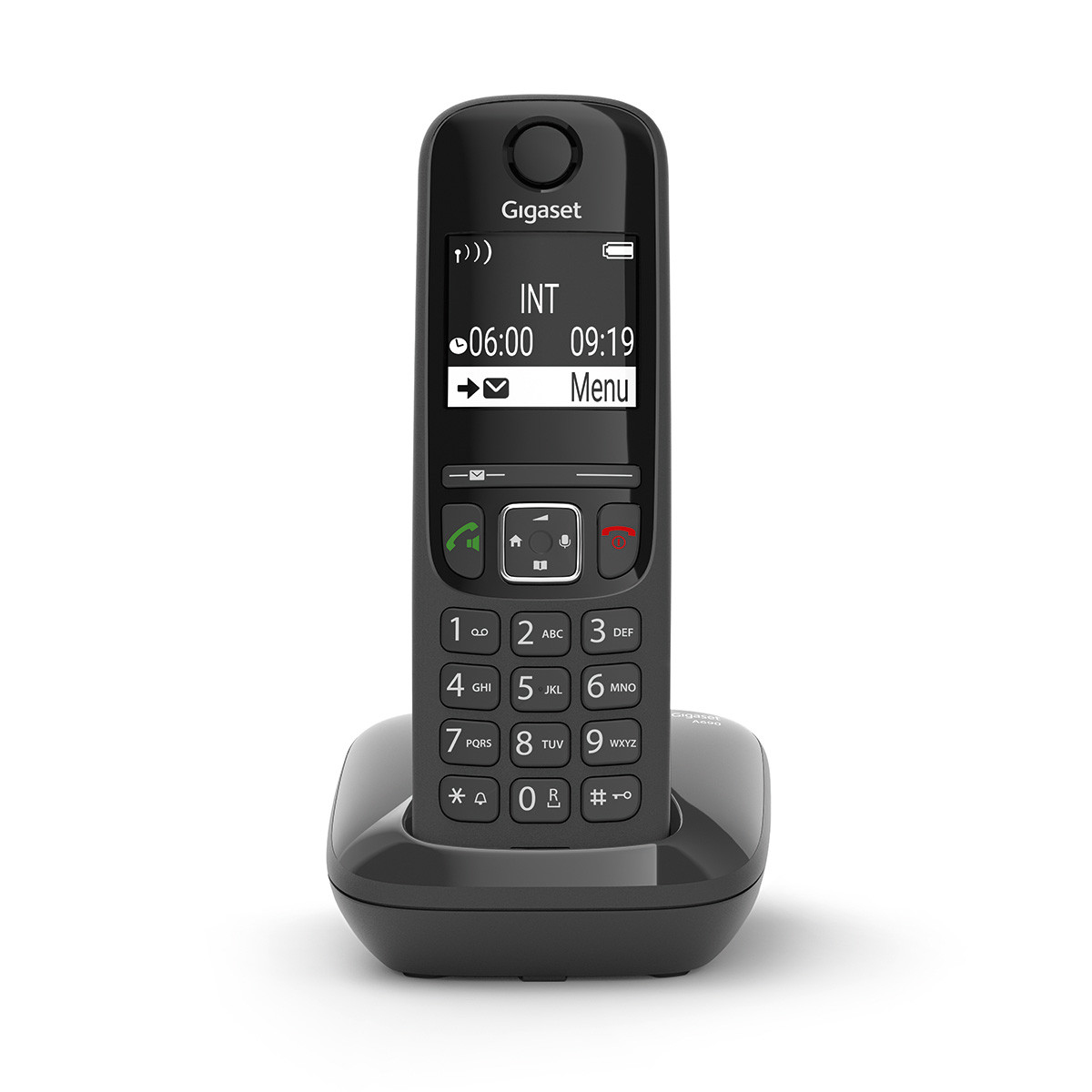 GIGASET-SIEMENS WIRELESS PHONE AS690 BLACK (S30852-H2816-D201)