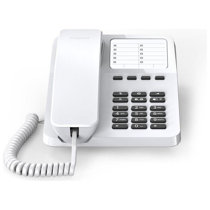 Gigaset - Telefono Desk400-white