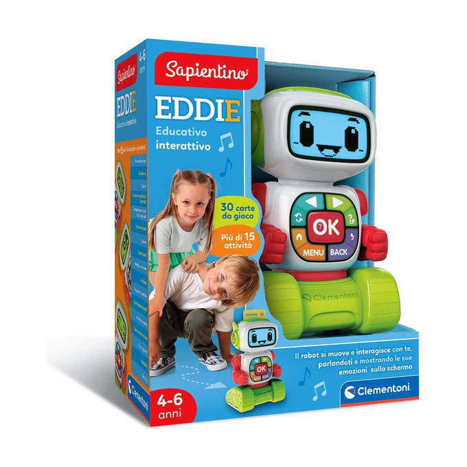 Gioco educativo Eddie Robot interattivo 4-6a SAPIENTINO 16713