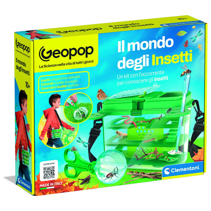 Gioco educativo Il Mondo degli Insetti 10a+ GEOPOP 19428