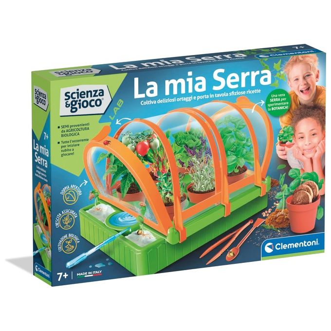 Gioco educativo La Mia Serra Laboratorio di botanica 7a+ SCIENZA E GIOCO 19393