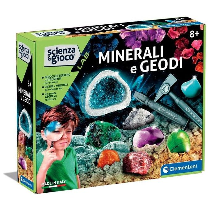Gioco educativo Minerali e Geodi 8a+ SCIENZA E GIOCO 19350