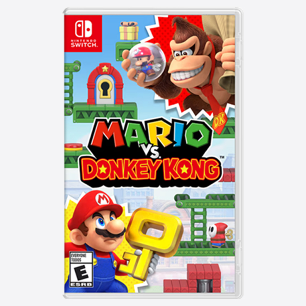 Gioco Nintendo Switch Mario vs. Donkey Kong 100% nuova carta da gioco fisica Puzzle Genere Supporto per giochi 1-2 giocatori per Nintendo Switch